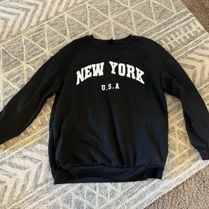 New York Sweatshirt Sz S